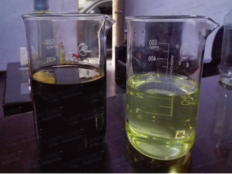 輪胎油是怎么脫色除味的？